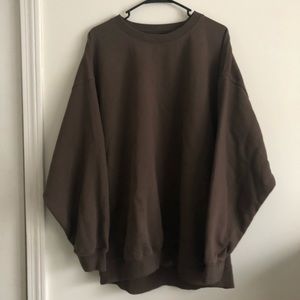 TNA COZYAF MEGA CREW SWEATSHIRT